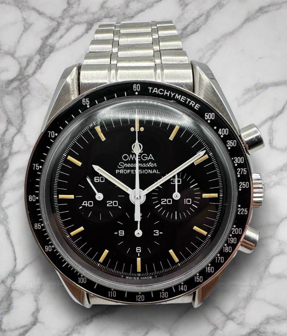 Omega Speedmaster Professional Moonwatch with Tritium Dial (Unpolished)