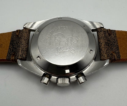 Omega Speedmaster Professional Moonwatch Steel Step Dial Yellow Patina 1969 (Serviced)