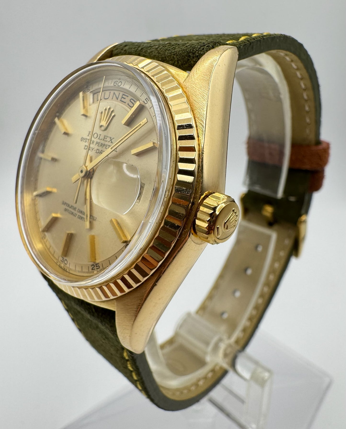 Rolex Day-Date 36 Yellow Gold with Champagne Dial 1968