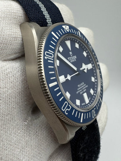 Tudor Pelagos Titanium Blue Dial 2022 (Full-Set/Unpolished)