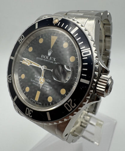 Rolex Submariner 16800 Matte Dial Heavy Patina 1981 (Unpolished/Box)