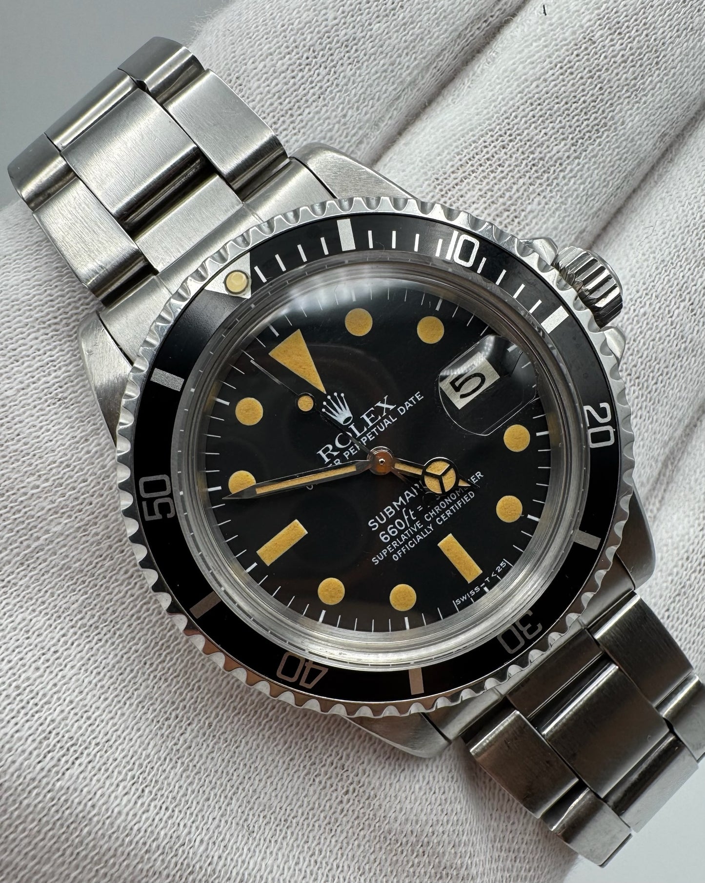 Rolex Submariner 1680 MK1 Pumpkin Patina 1981 (Full-Set/Serviced)