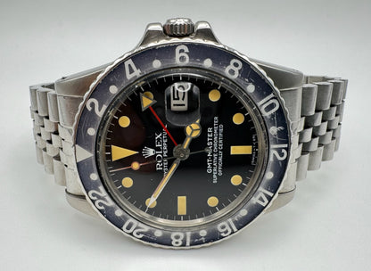 Rolex GMT-Master 1675 Jubilee Heavy Patina 1977