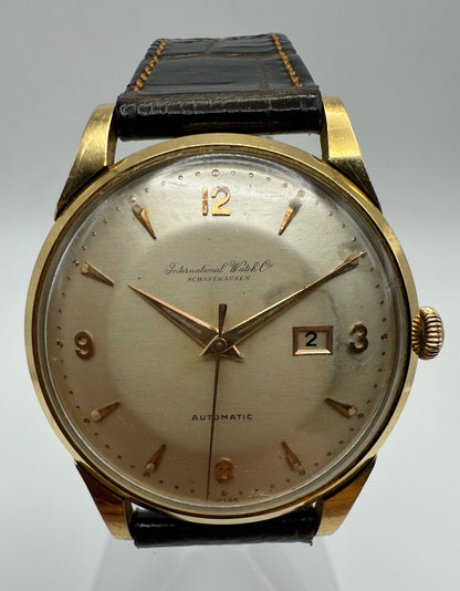 IWC Vintage 36 Rose Gold Automatic Pie Pan Dial (Unpolished)