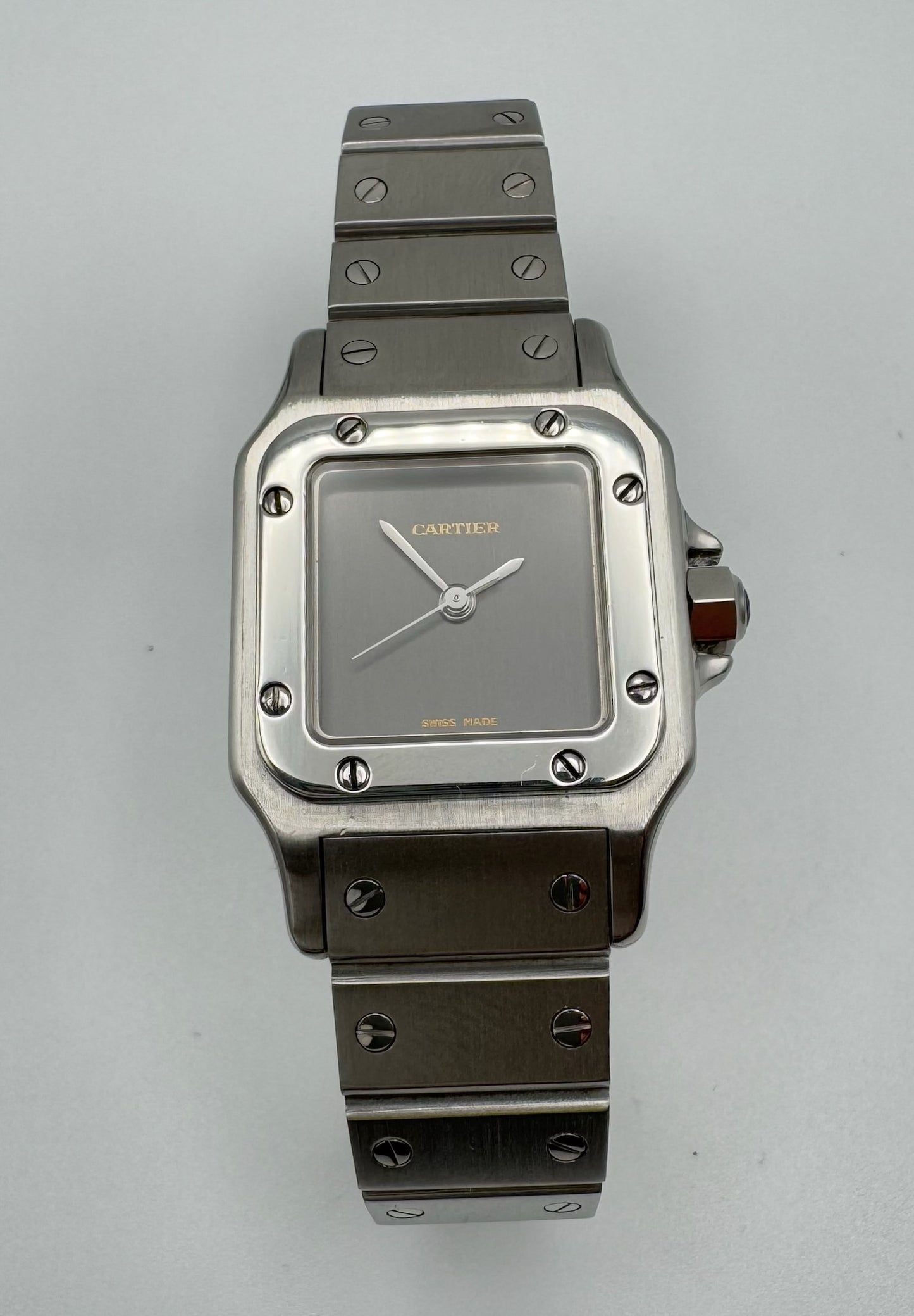 Cartier Santos Full Steel Ghost Dial Automatic (Mint)