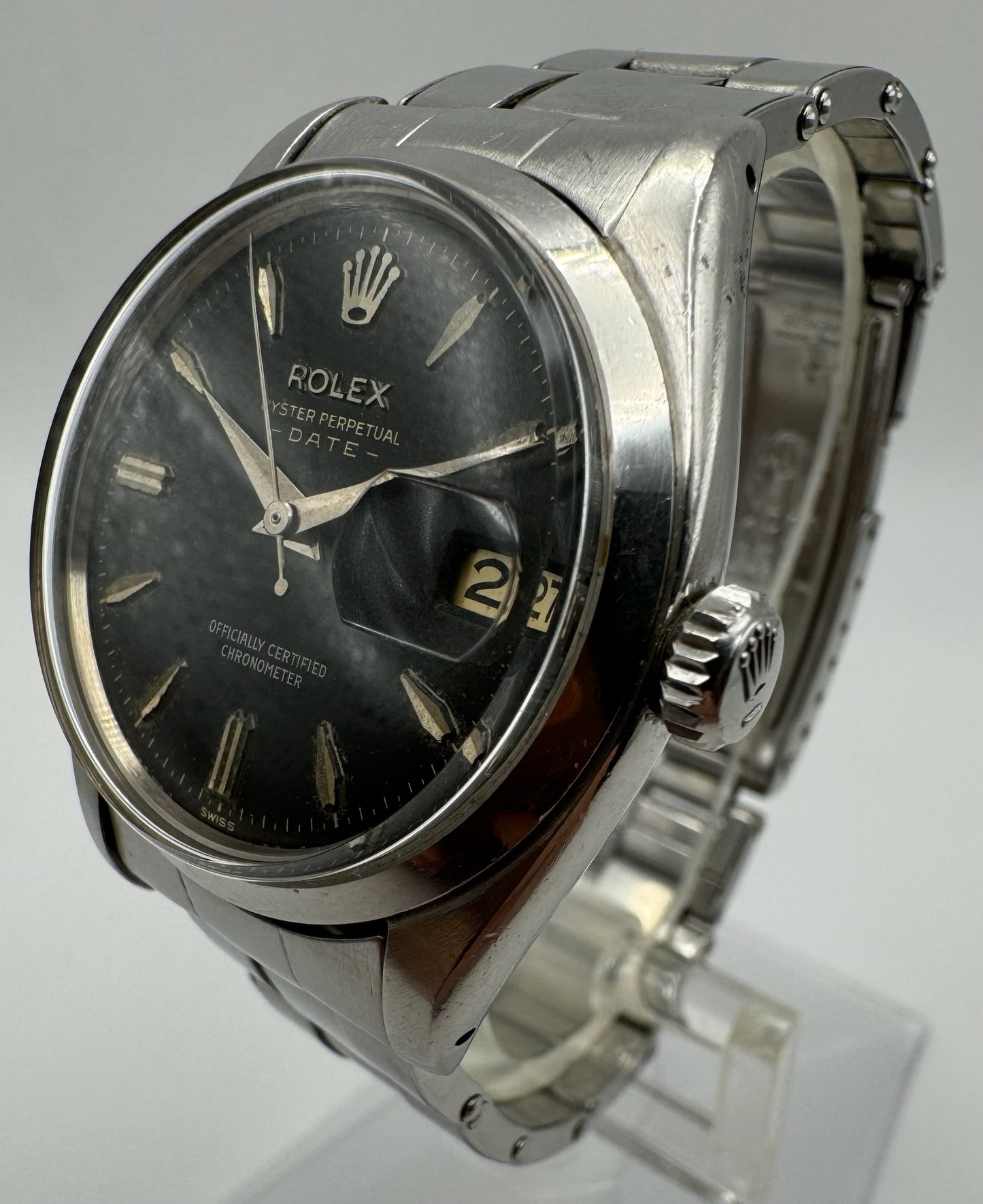 Rolex Oyster Perpetual Date 34 Roulette Black Glossy Gilt [RESERVED]