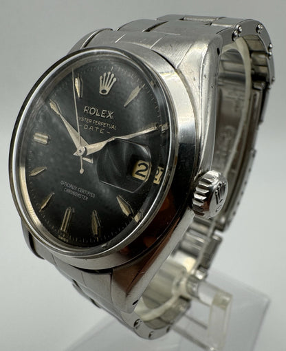 Rolex Oyster Perpetual Date 34 Roulette Black Glossy Gilt