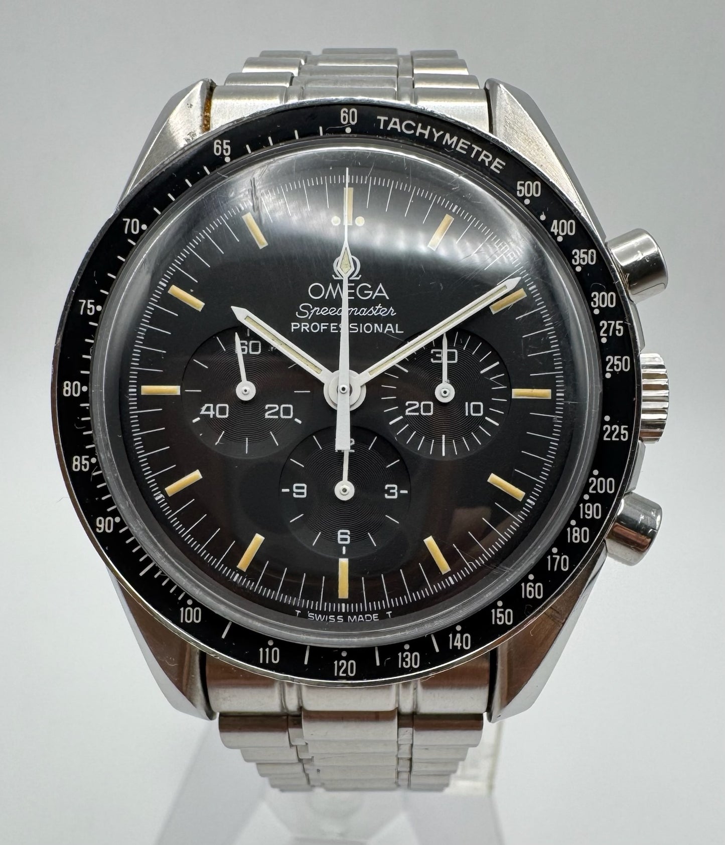 Omega Speedmaster Professional Moonwatch with Tritium Dial (Unpolished)