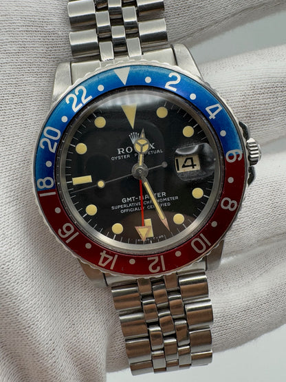 Rolex GMT-Master 1675 MK2 Pepsi Red Back Jubilee 1966