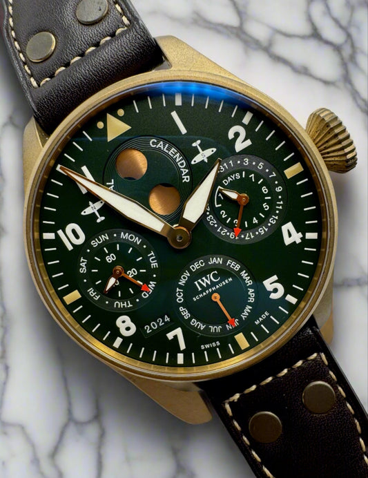 IWC Big Pilot Perpetual Calendar Spitfire Bronze #001/250 Limited (Full-Set/Warranty)