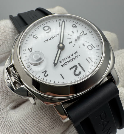 Panerai Luminor Marina 40 PAM49 Automatic White Dial (Mint)