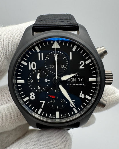 IWC Top Gun 44 Ceramic Chronograph 2022 (Full-Set/Unworn)