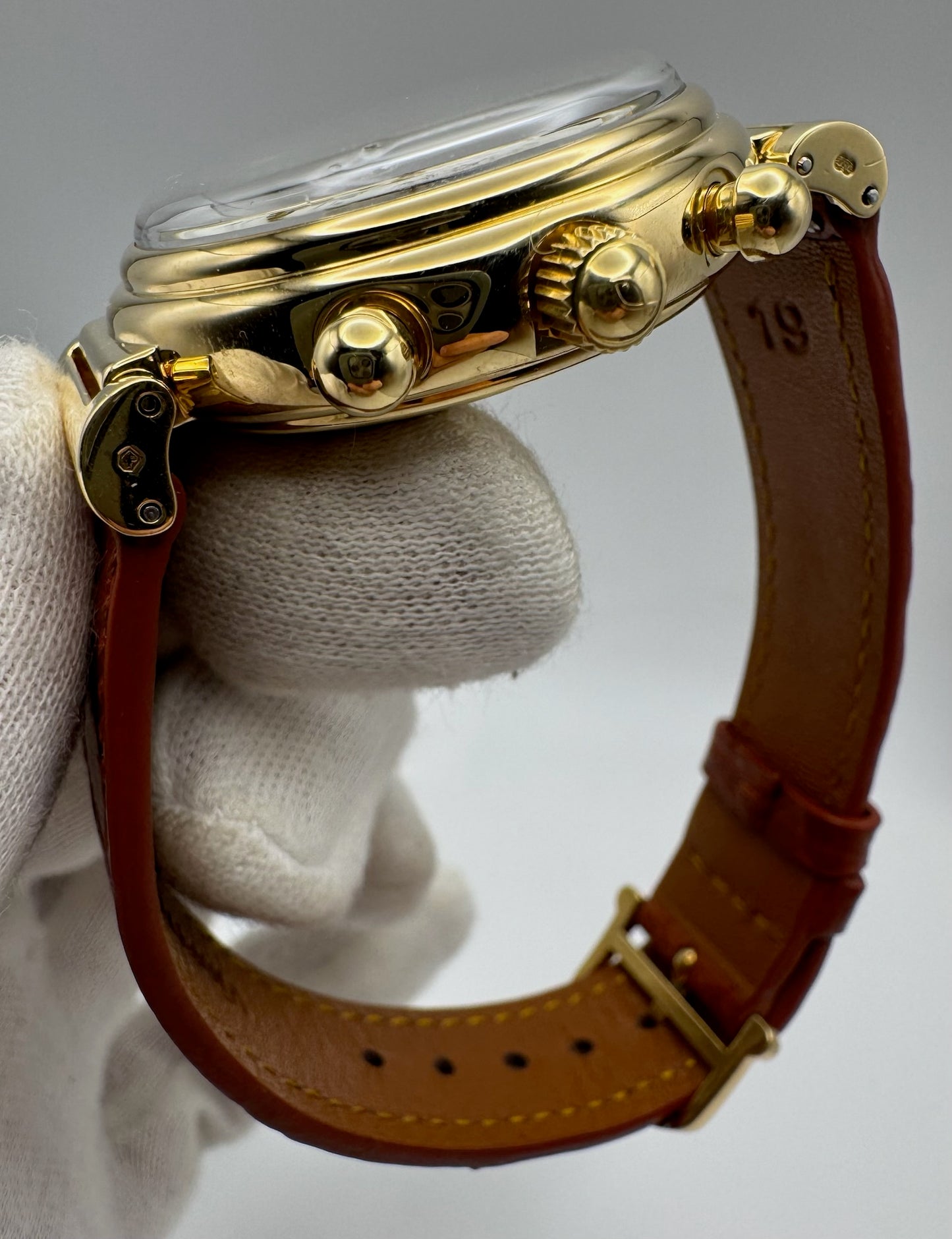 IWC Da Vinci Perpetual Calendar Chronograph Yellow Gold (Full-Set/Serviced)