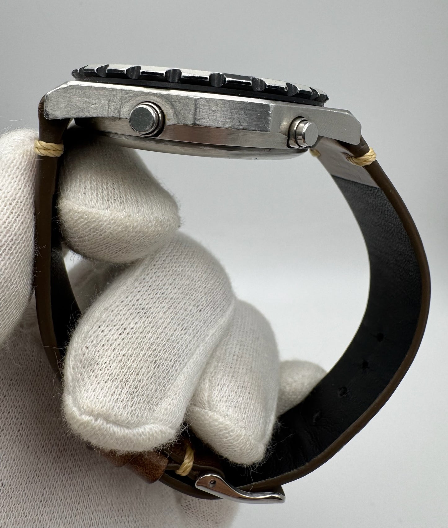 Breitling Jupiter Pilot Navitimer Jupiter Pilot Quartz Blue Tritium Dial Very Rare (Unpolished)