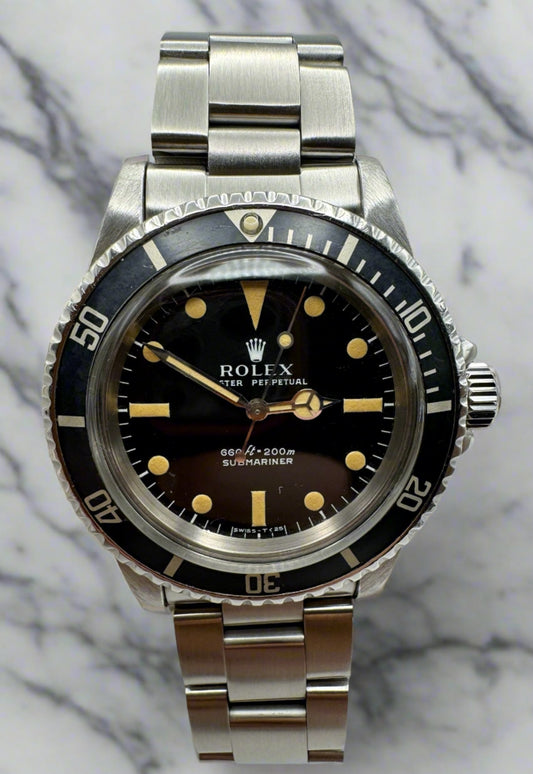 Rolex Submariner No Date “Serif Dial” Heavy Patina (Mint)