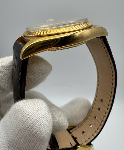 Rolex Day-Date 36 18K Yellow Gold Head Silver Dial 1974 (Serviced)