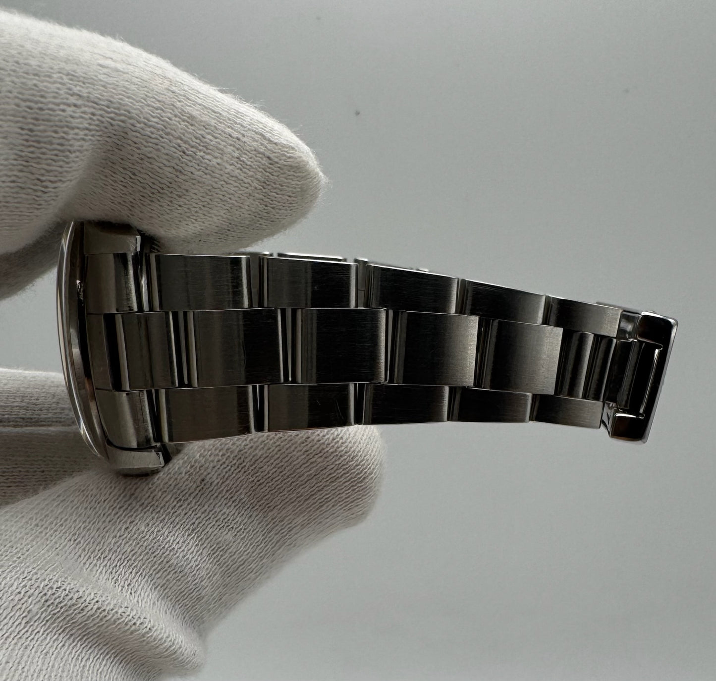 Rolex Air King Steel 34 Blue Dial (Unpolished)