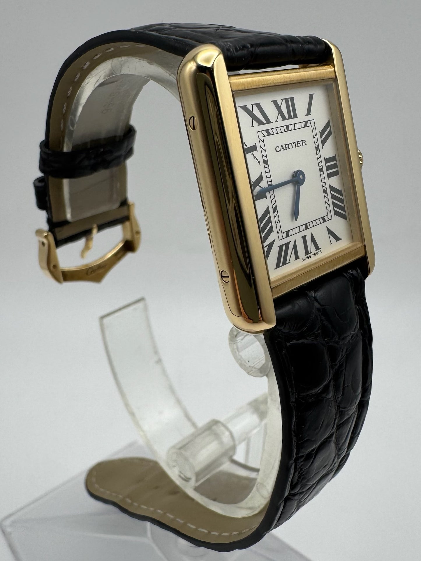 Cartier Tank Solo Medium Size Yellow Gold (Box)