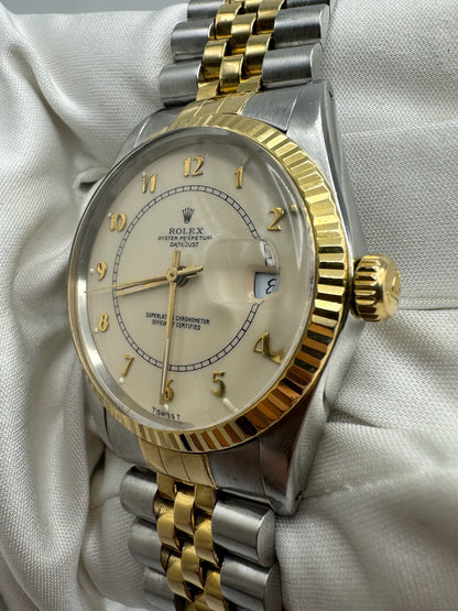 Rolex Datejust Vintage Boiler Gauge Dial