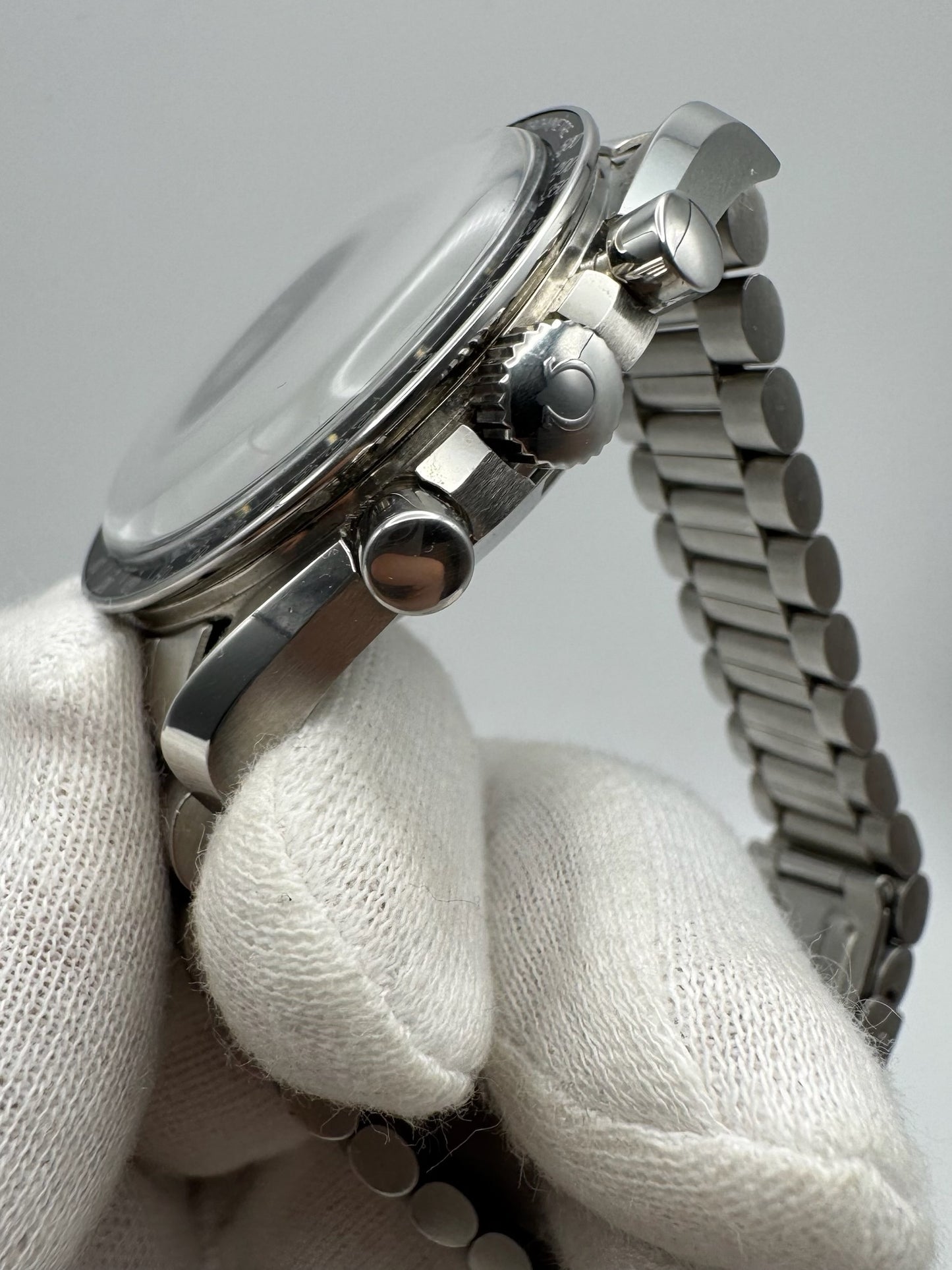 Omega Speedmaster Professional Moonwatch Full Steel Tritium Nice Patina Top Condition 1969
