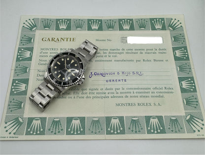 Rolex Submariner 5513 “Pre-Comex” Maxi Dial with Nice Patina (Full-Set)