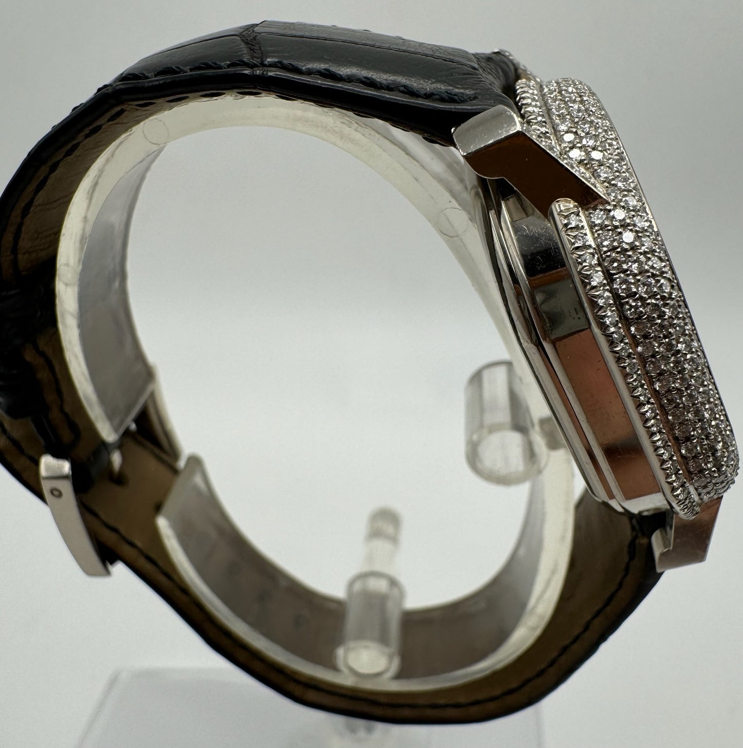 Daniel Roth Retrograde with White Gold Diamond Set Case