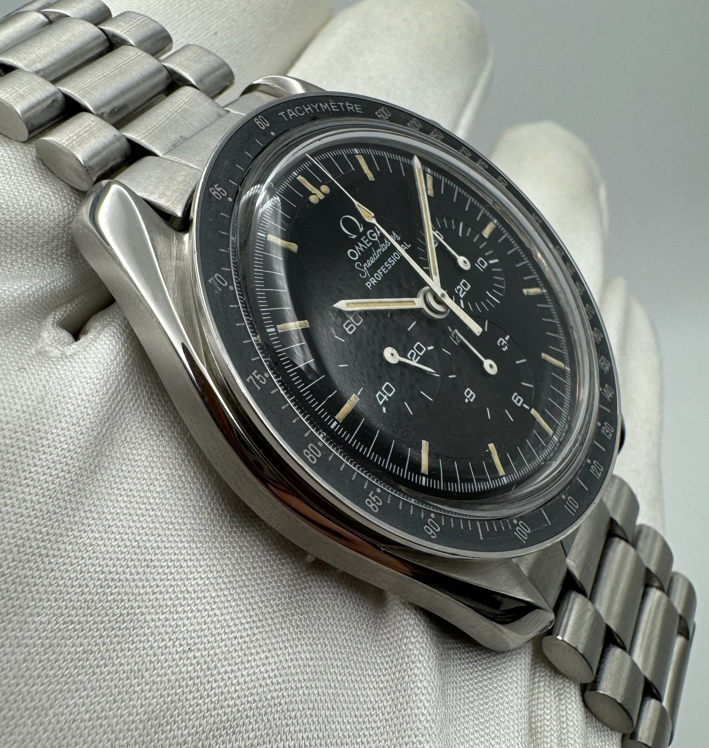 Omega Speedmaster Faded Insert Step T-Dial 1971