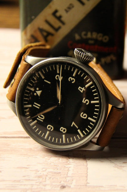 IWC Pilot B-Uhr Luftwaffe 1940's Ref. 431 Military Pilot Watch WWII 55mm (Mint)