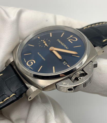 Panerai Luminor Due Titanium with Blue Dial