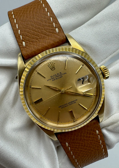 Rolex Datejust 36 with Champagne Door Stop Dial