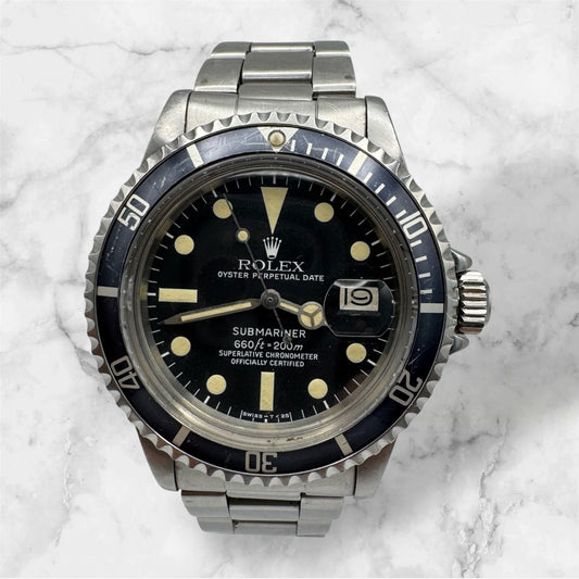 Rolex Submariner Date 1680 Full Steel MK2 1978 (Serviced)