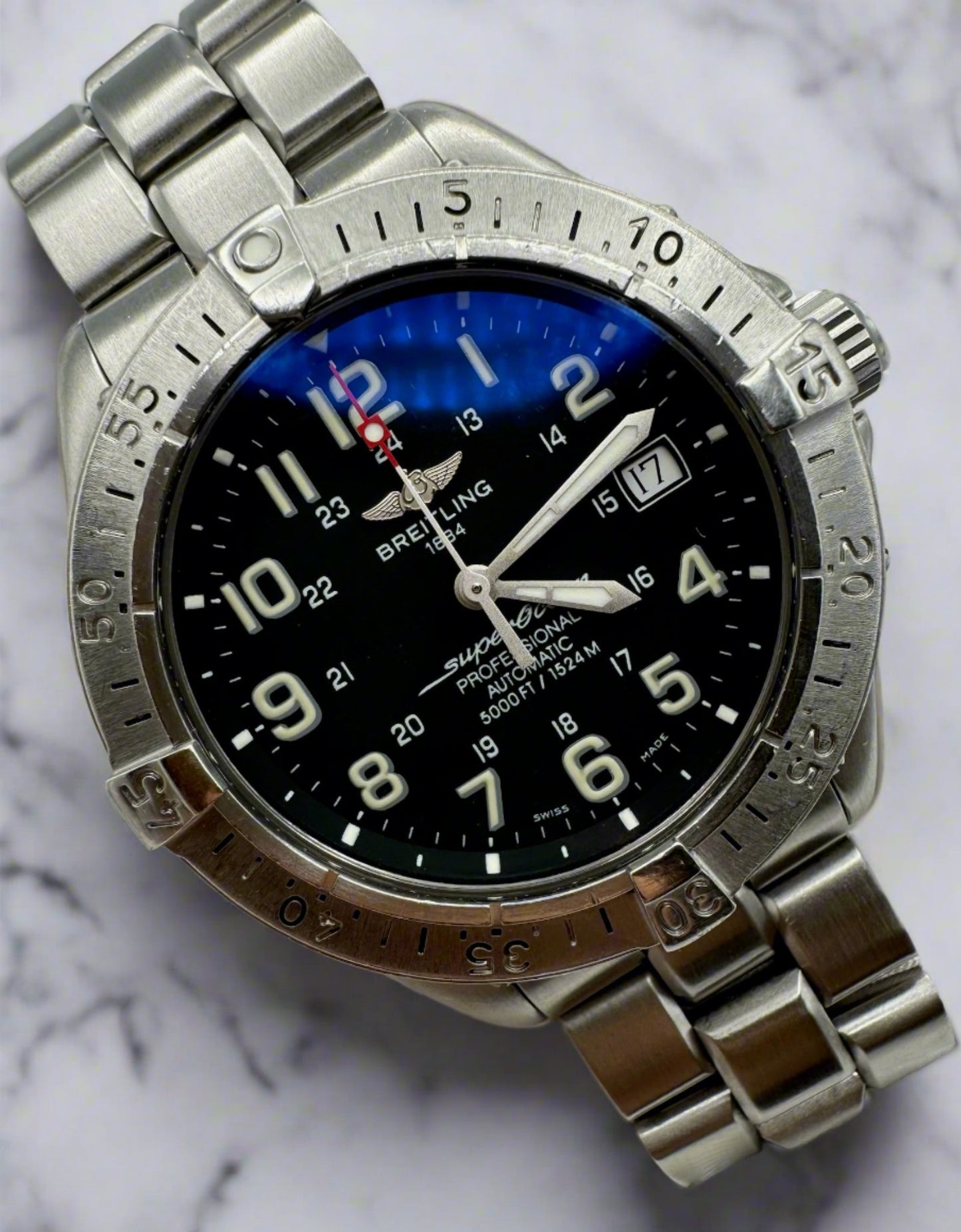 Breitling Superocean Black Dial 41