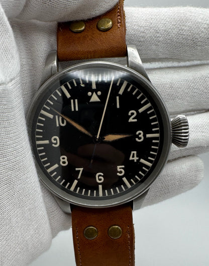 IWC Pilot B-Uhr Luftwaffe 1940's Ref. 431 Military Pilot Watch WWII 55mm (Mint)