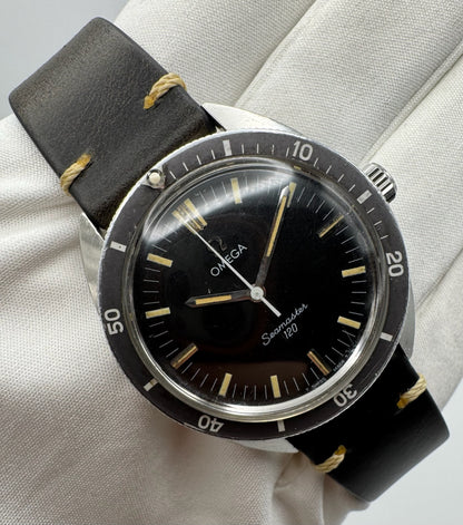 Omega Seamaster 120 Manual Winding Patina 1968 (Papers/Unpolished)