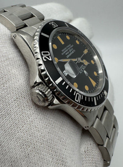 Rolex Submariner 16800 Matte Dial Pumpkin Patina 1982 (Serviced)