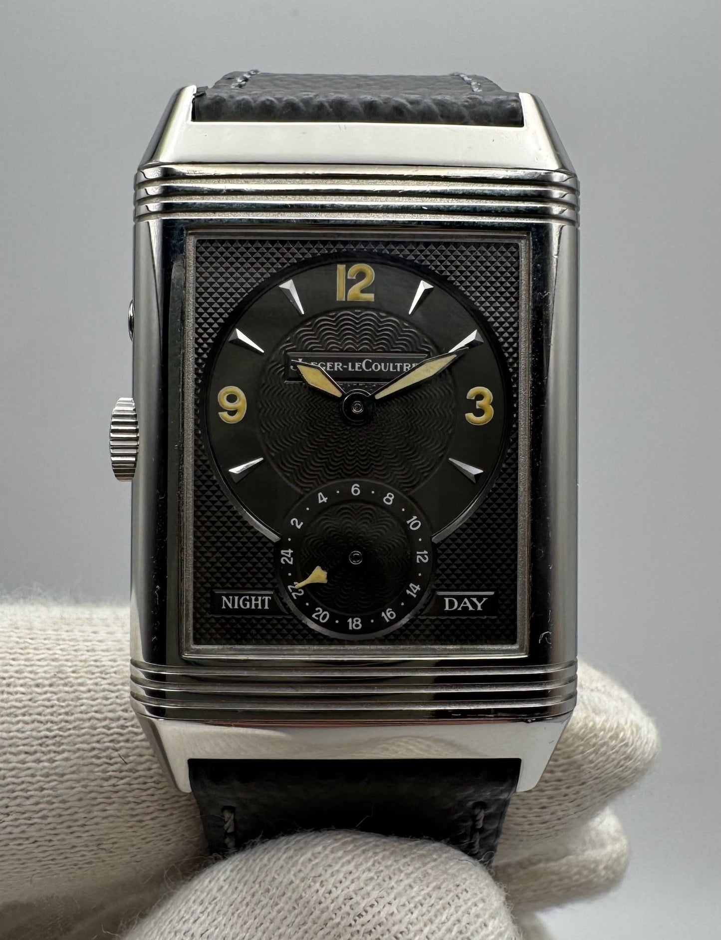 Jaeger-LeCoultre Reverso Duoface Day & Night Steel Manual Winding (Unpolished)