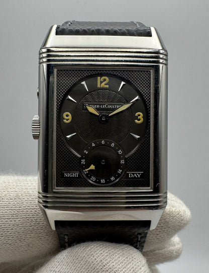 Jaeger-LeCoultre Reverso Duoface Day & Night Steel Manual Winding (Unpolished)