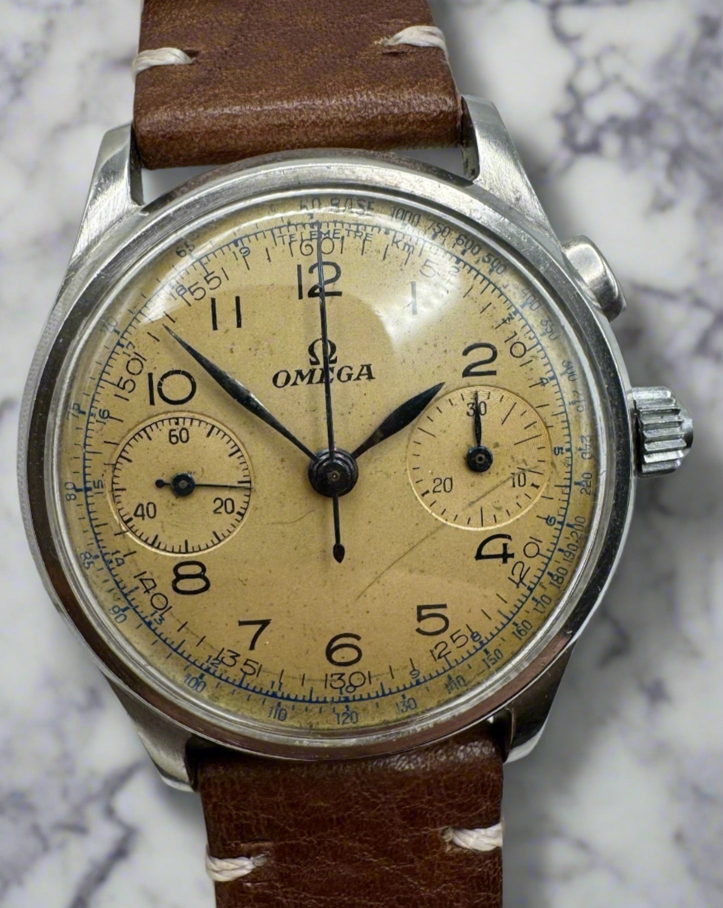 Omega Vintage Chronograph Monopusher