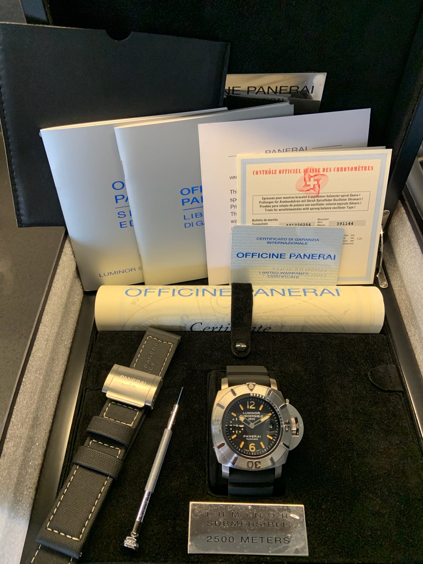 Panerai Luminor Submersible 2500m Titanium “Subzilla” (Full-Set)