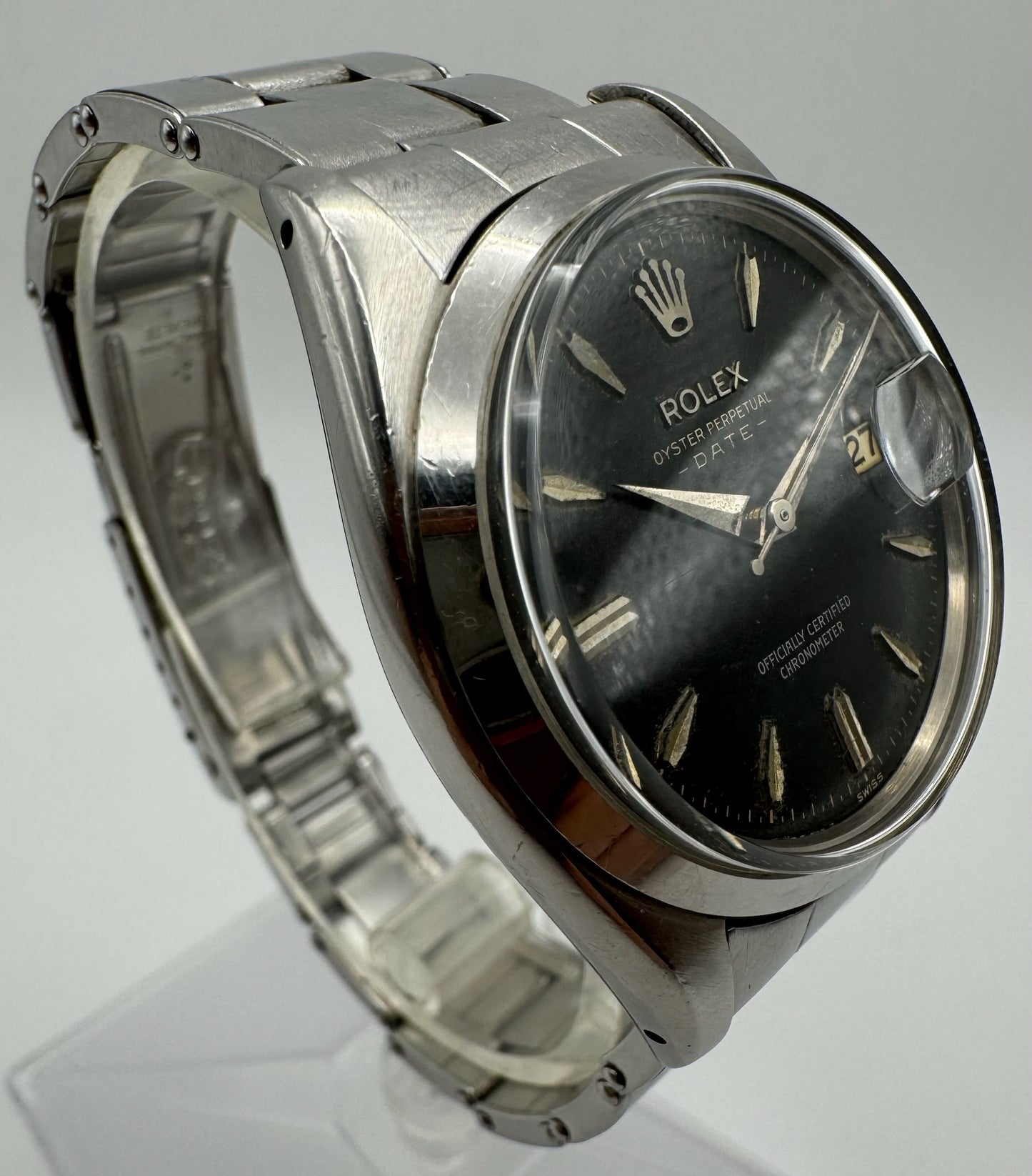 Rolex Oyster Perpetual Date 34 Roulette Black Glossy Gilt [RESERVED]