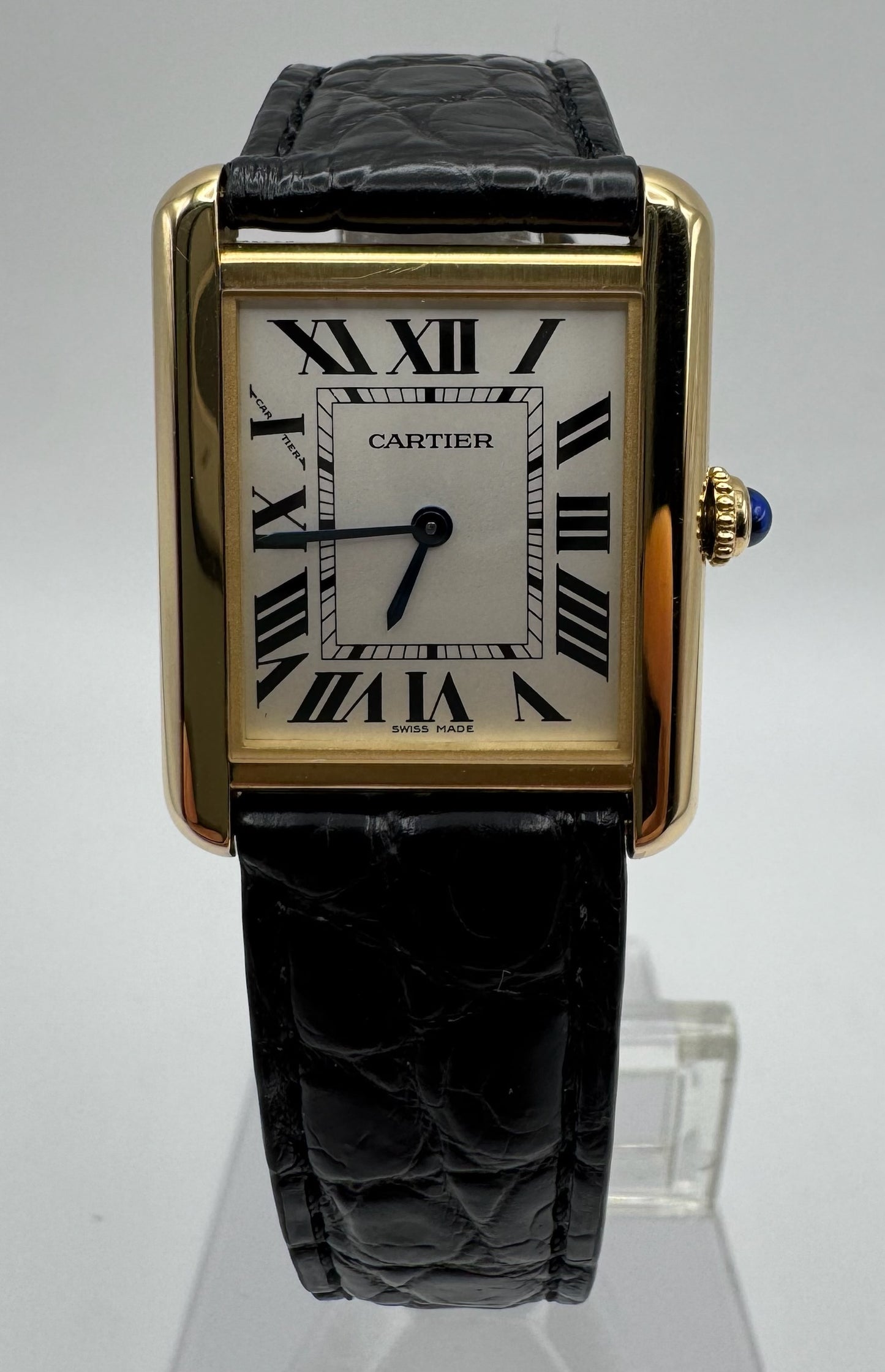 Cartier Tank Solo Medium Size Yellow Gold (Box)