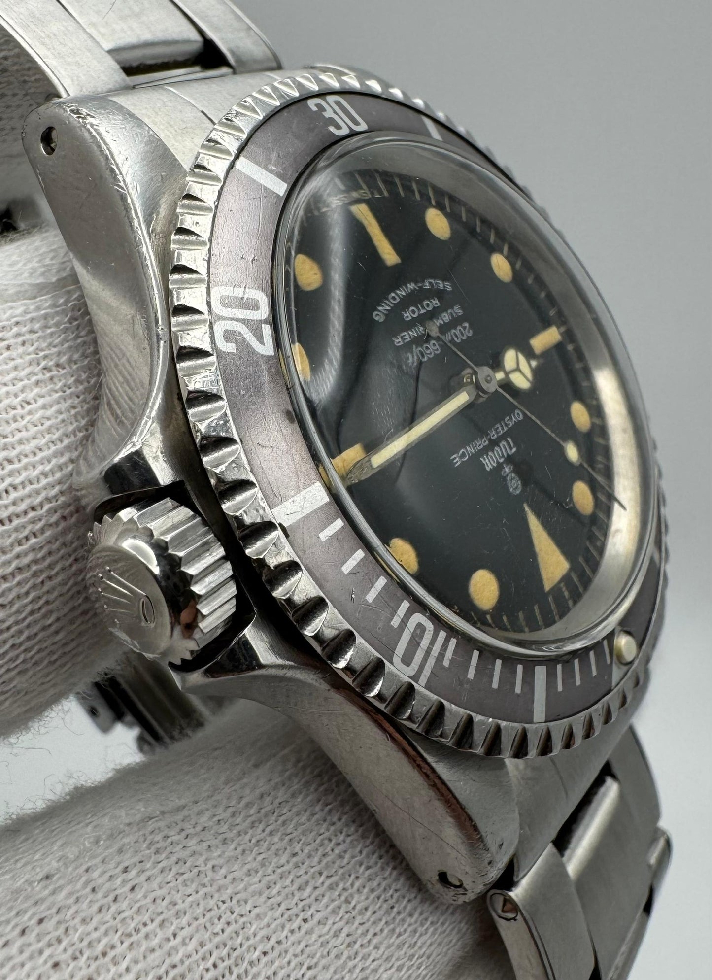 Tudor Submariner 7928 Glossy Gilt Zinc Sulfide 1965 (Full-Set)