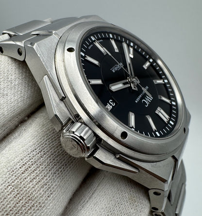 IWC Ingenieur Automatic 40 Full Steel Black Dial 2017 (Full-Set/Unpolished)