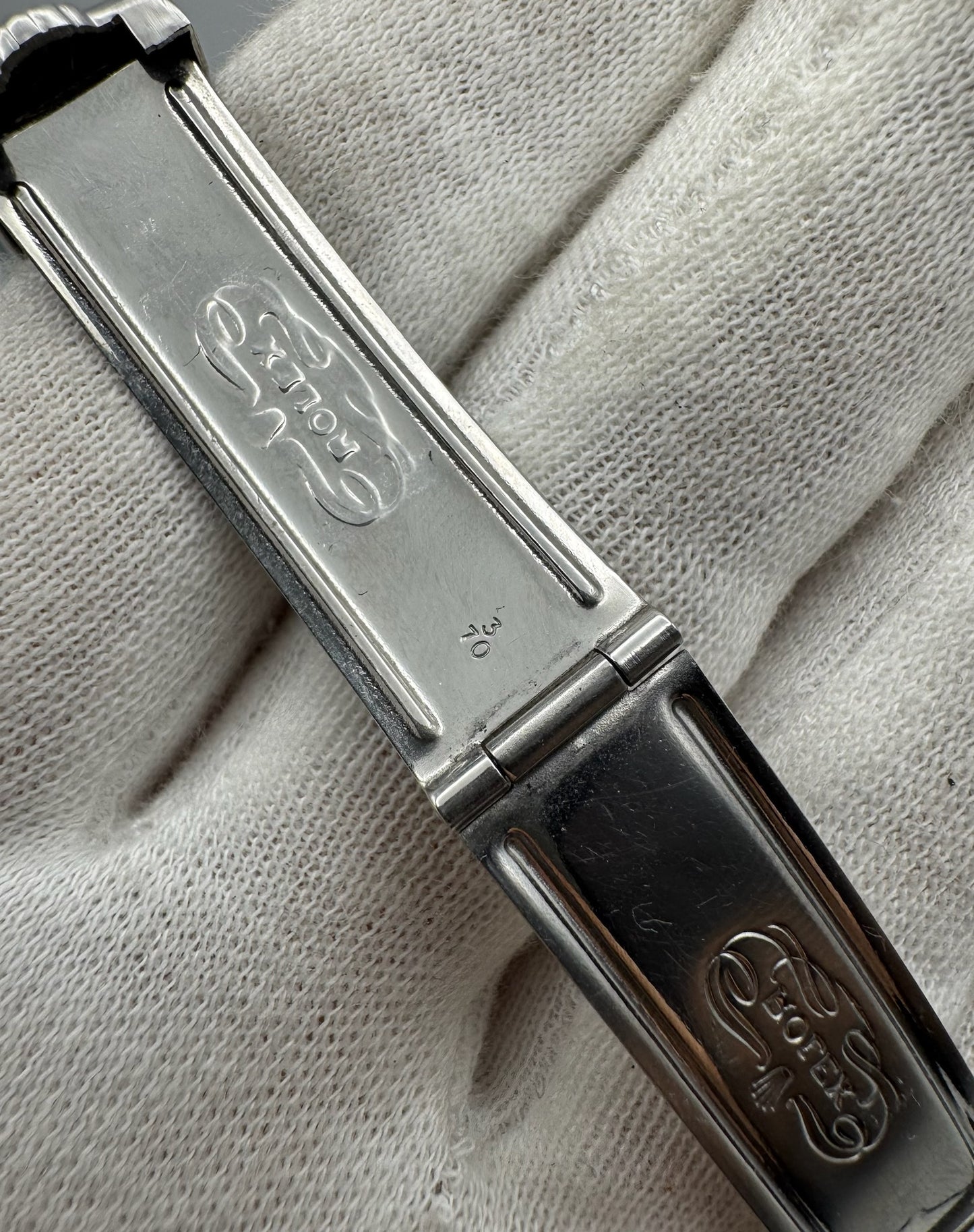 Rolex Air King Full Steel Oyster Riveted Bracelet Blue Dial 1972