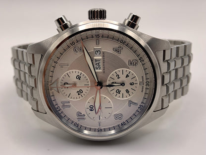 IWC Pilot Spitfire Chronograph with Silver Dial