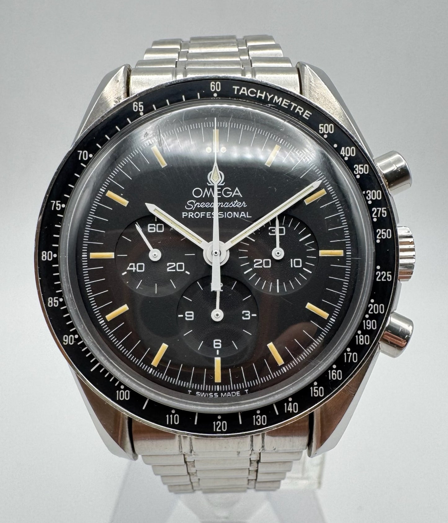 Omega Speedmaster Professional Moonwatch with Tritium Dial (Unpolished)