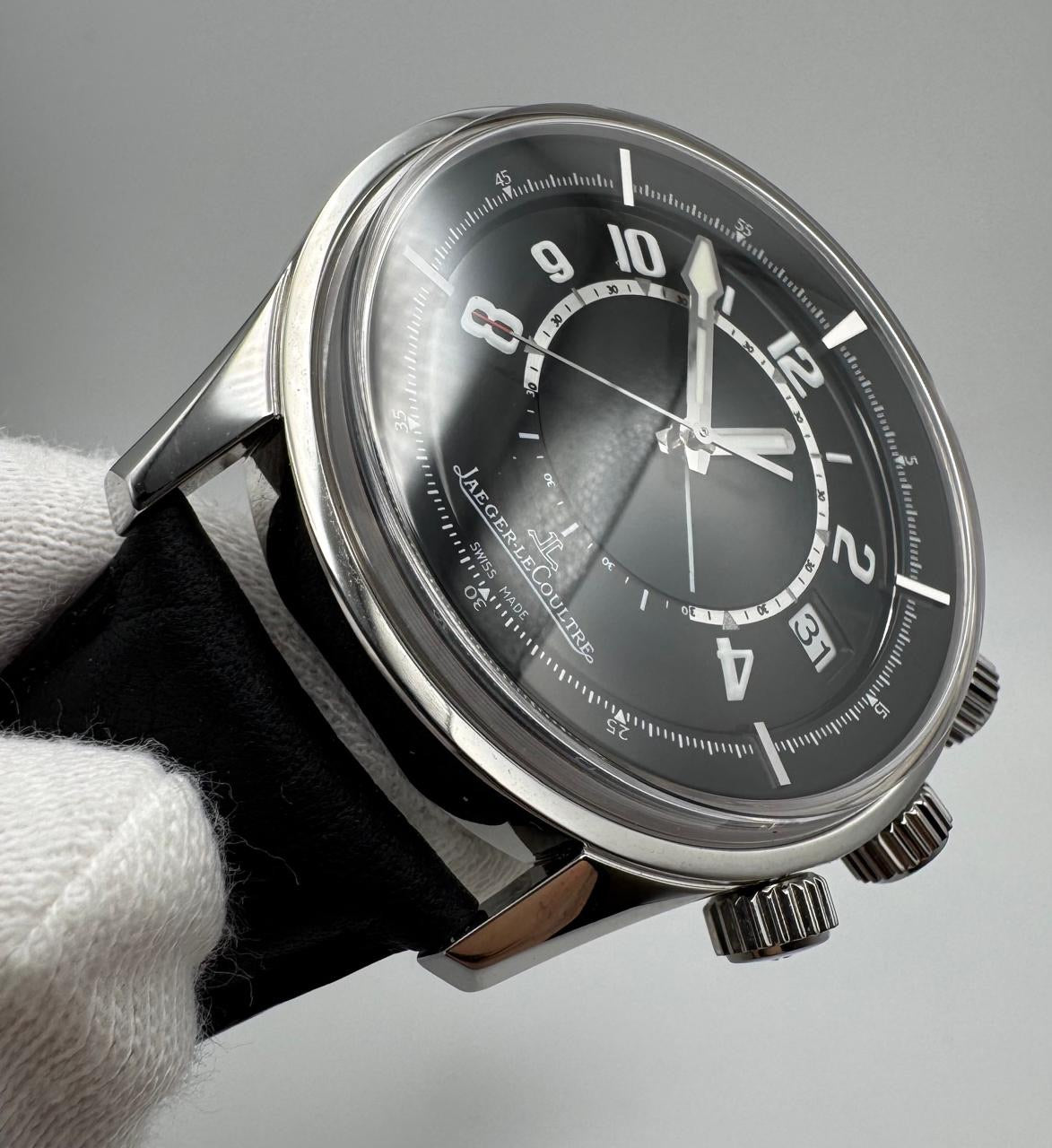 Jaeger-LeCoultre AMVOX Aston Martin Amvox Alarm Steel (Box/Mint)