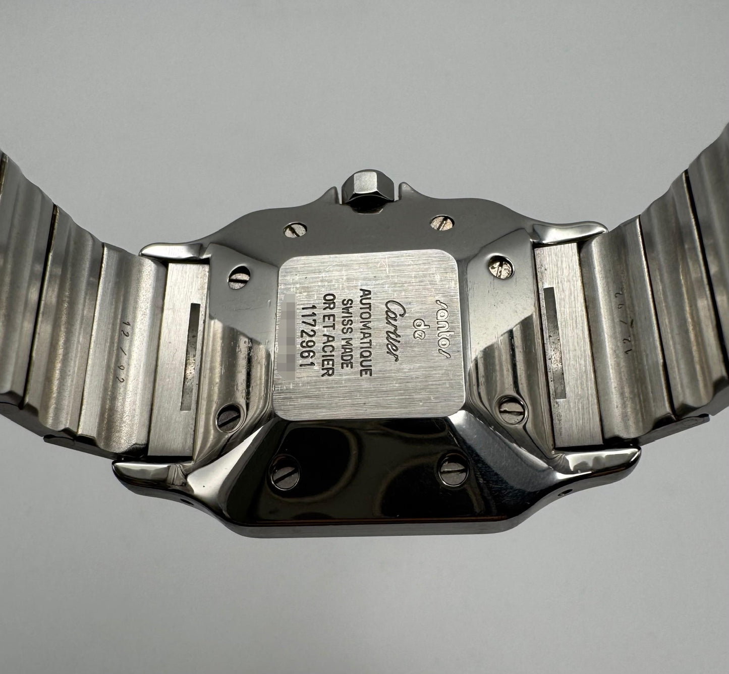 Cartier Santos Galbée 2 Tone Automatic 1994 Original Owner (Full-Set/Unpolished/Serviced)