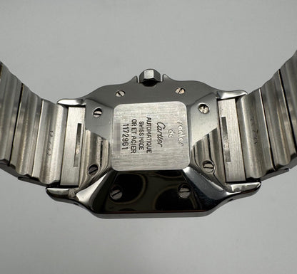 Cartier Santos Galbée 2 Tone Automatic 1994 Original Owner (Full-Set/Unpolished/Serviced)