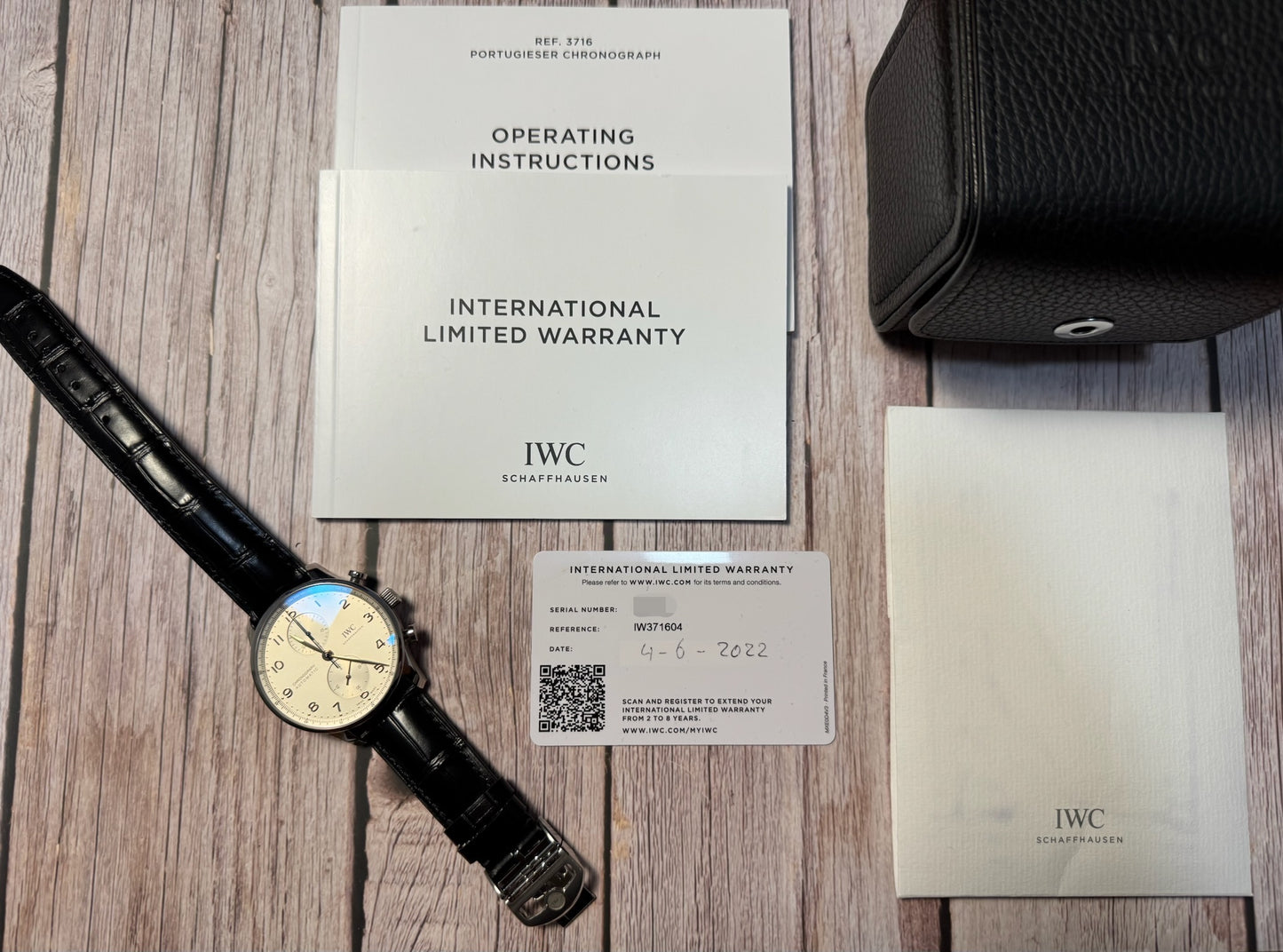 IWC Portuguese Chronograph 2022 (Full-Set/Mint)